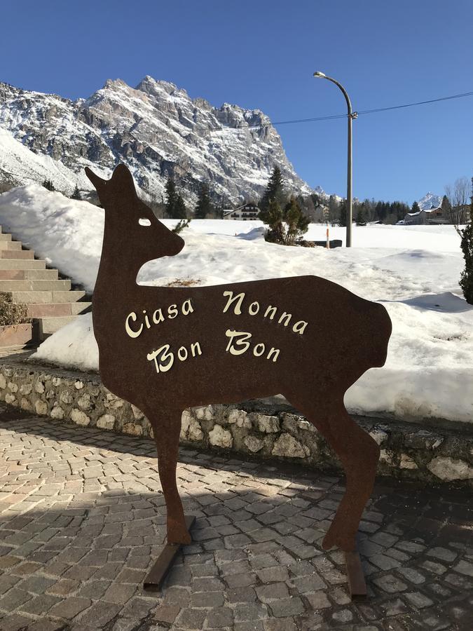 Ciasa Nonna Bon Bon Hotel Cortina d'Ampezzo Bagian luar foto